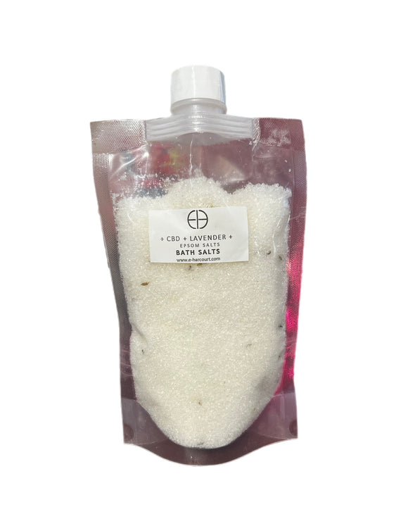 CBD + LAVENDER BATH SALTS