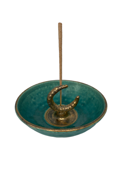 Ceramic Stick Incense Holder with Holiday Incense